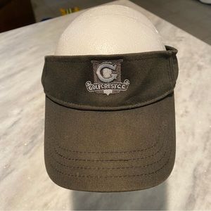 GolfCrest Visor Hat Golf Summer Sun Visor Velcro Adjustable strap Unisex cap